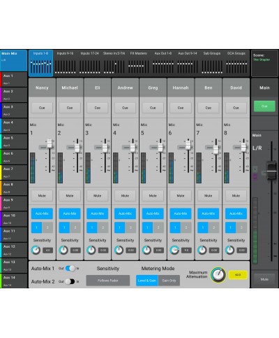 Console de Mixage Numérique QSC TouchMix-30 Pro
