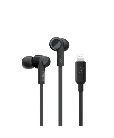 Belkin Rockstar In-Ear Ecouteurs USB-C Connecteur sw.G3H0002btBLK Ecouteurs intra-auriculaire avec fil