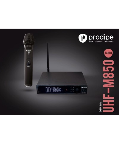 Système Micro Main UHF M850 DSP Solo PRODIPE - Micros