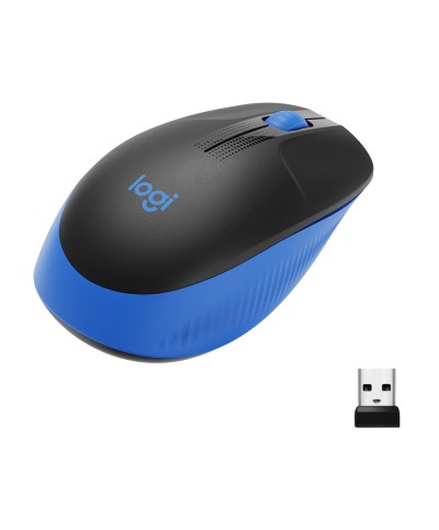 Logitech M190 bleu Souris sans fil Souris ordinateur sans fil