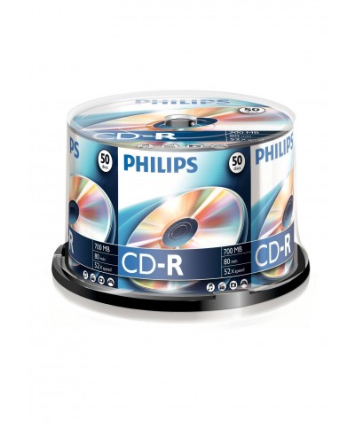 1x50 Philips CD-R 80Min 700MB 52x SP