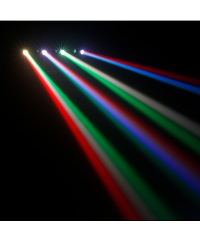 Lighting System 4 Ultra-fast 32 W RGBW Quad LED Moving Heads Cameo HYDRABEAM 4000 RGBW