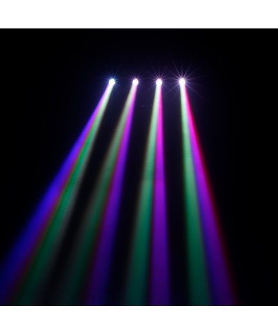 Lighting System 4 Ultra-fast 32 W RGBW Quad LED Moving Heads Cameo HYDRABEAM 4000 RGBW