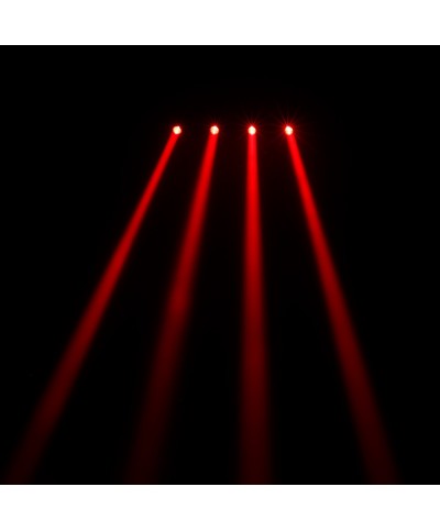 Lighting System 4 Ultra-fast 32 W RGBW Quad LED Moving Heads Cameo HYDRABEAM 4000 RGBW