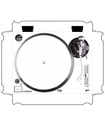 Dj Skins Technics 1200 / 1210 MK2 WHITE aka STAR TROOPER Skin