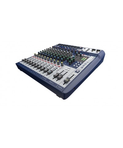 Console analogique Signature 12 SOUNDCRAFT Console live 12 voies Effets USB