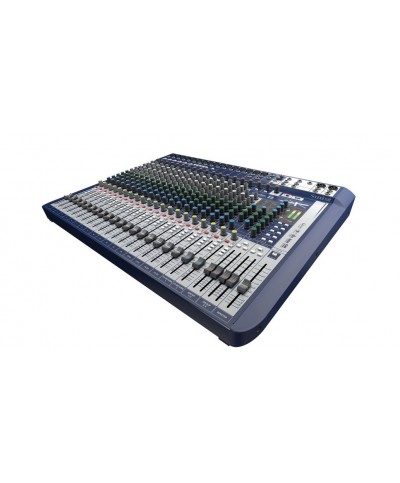 Console analogique Signature 22 SOUNDCRAFT Console live 22 voies Effets USB