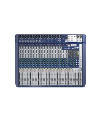 Console analogique Signature 22 SOUNDCRAFT Console live 22 voies Effets USB