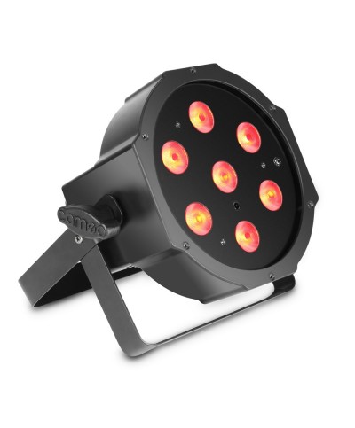 Projecteur Cameo FLAT PAR TRI 3W IR Noir RGB 7x3W