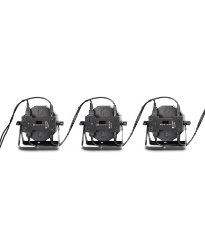 Projecteur Cameo FLAT PAR TRI 3W IR Noir RGB 7x3W