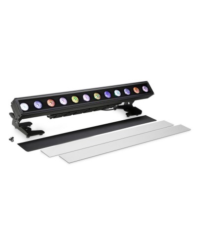 Barre LED 12 x 12 W RGBWA+UV pour extérieur compatible RDM Cameo PIXBAR 600 PRO IP65