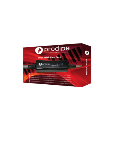Interface MIDI USB PRODIPE 1in 1out