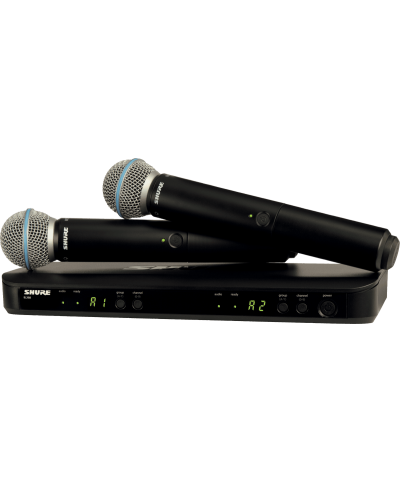 Système HF Double Main Shure BLX288E