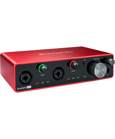 Interface Audio USB Focusrite Scarlett 4i4 3ème génération 