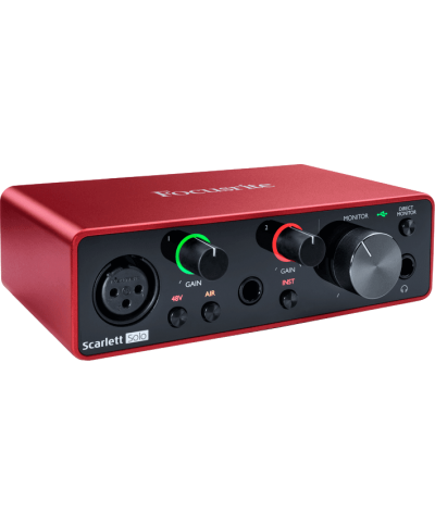 Interface Audio USB Scarlett Solo 3ème génération Focusrite