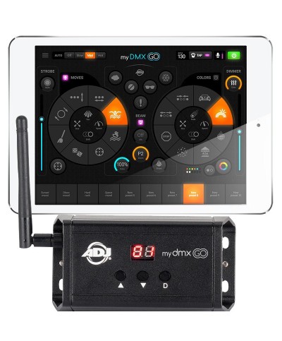 Interface DMX MyDMX GO Sans fil pour Tablette iOS et Android PC Mac