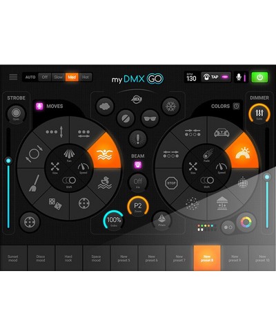 Interface DMX MyDMX GO Sans fil pour Tablette iOS et Android PC Mac