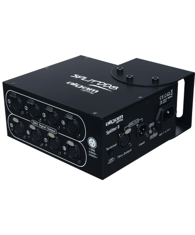 SPLITTERS DMX Distributeur DMX 8 canaux LAL SPLITDD8 Algam Lighting