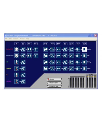 Processeur Zone Pro DBX 641 sans
