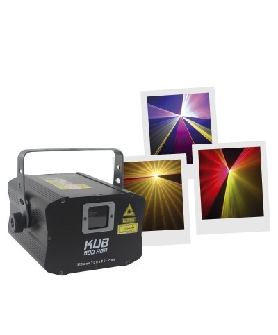 BoomTone DJ KUB 500 RGB Laser Multicolore - Lasers