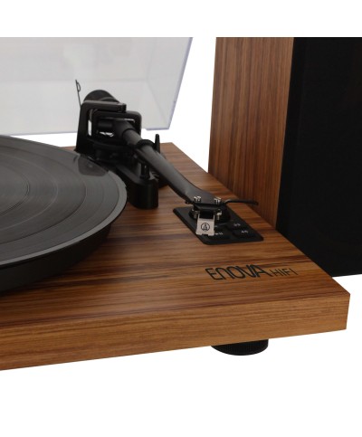 Pack enceintes vinyle hifi USB Bluetooth