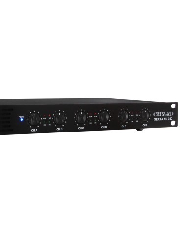 Definitive Audio SEXTA 1U 75D Amplificateur