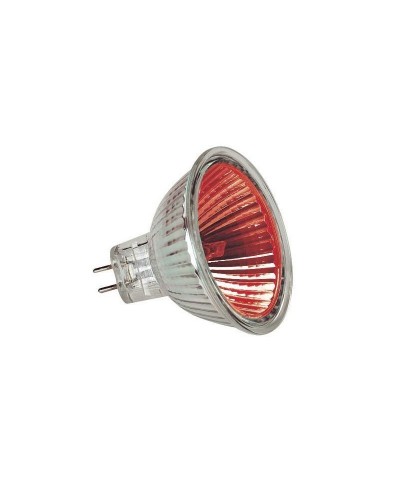 Lampe DICHRO MR16 12V 20W GU5.3 Rouge - lampes