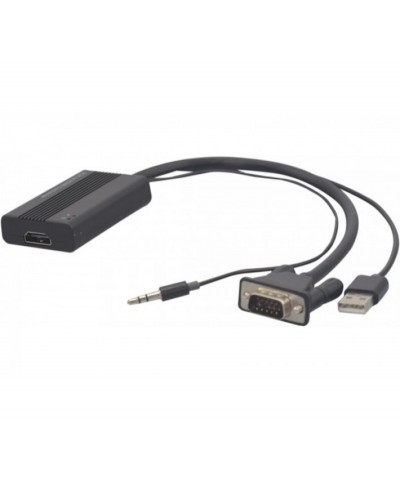 Convertisseur VGA avec Audio vers HDMI 20cm DEXLAN - Convertisseurs