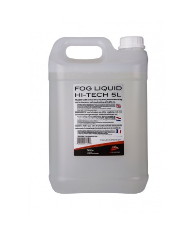 Liquide Fumée 5L JB SYSTEMS FOG LIQUID HI-TECH Dense - Liquides