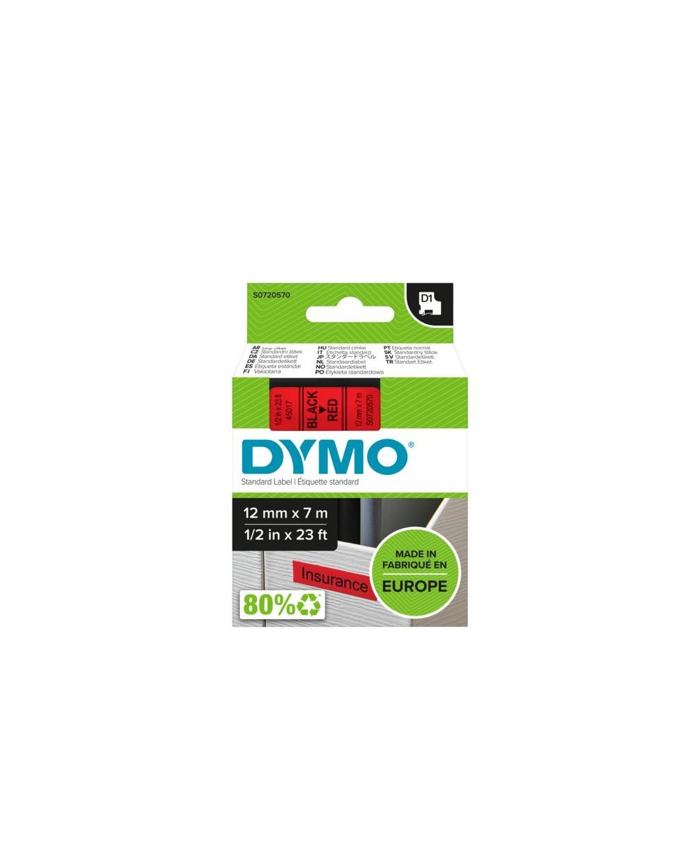 Dymo Pack Etiqueteuse portable Label Manager 160 + 3 rubans D1 12 mm x 7 m  noir sur blanc