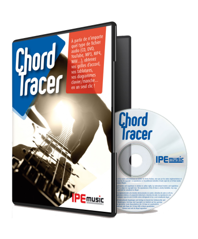 Logiciel CHORD TRACER création grilles d'accords CD-ROM Mac&PC