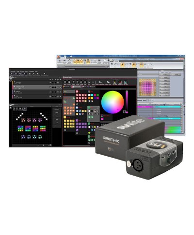 Interface USB DMX 256 canaux SUNLITE Suite 3 Basic Class