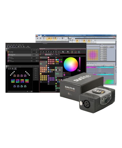 Interface USB DMX 256 canaux SUNLITE Suite 3 Basic Class - Controleurs & Soft Light