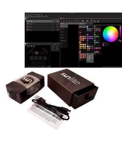 Interface USB DMX 256 canaux SUNLITE Suite 3 Basic Class