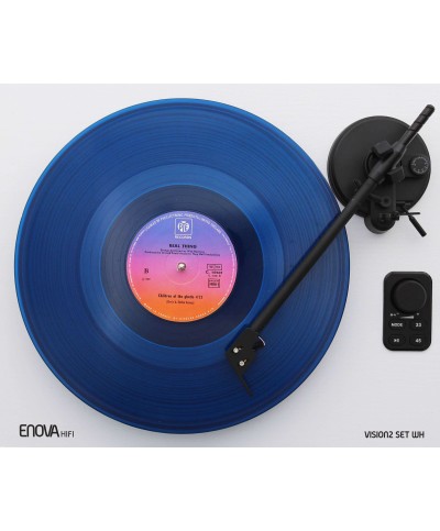 Enova hifi VISION2 SET WH Platine vinyle Enceintes hifi USB Bluetooth finition blanche