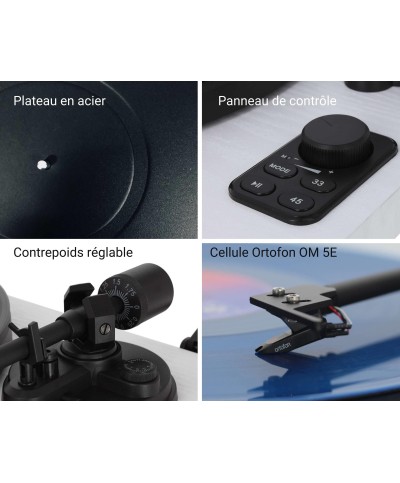 Platine Vinyle Enceintes hifi USB Bluetooth