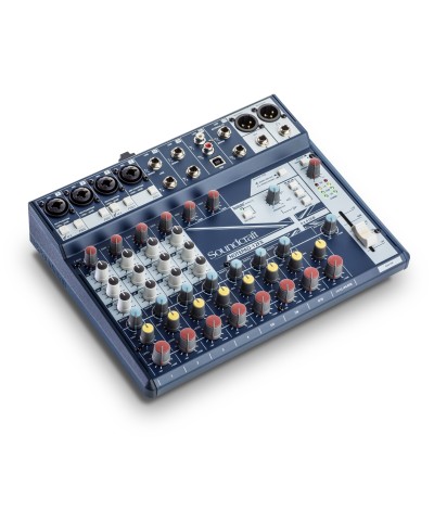 SOUNDCRAFT NotePad 12FX console de mixage avec USB I/O effets 12 Entrées