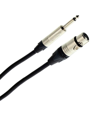 Plugger Câble XLR Femelle 3b - Jack Mâle Mono 6m Elite Câble Micro