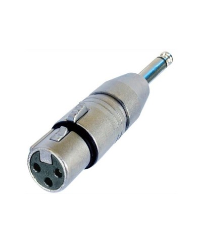 Adaptateur XLR Femelle JACK 6,35 Mâle Neutrik NA2FP Type Raccord