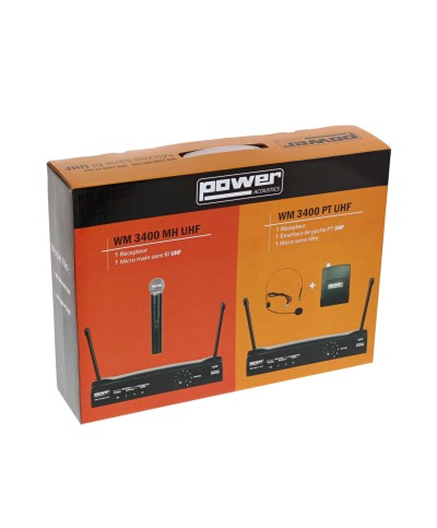 POWER ACOUSTICS WM 3400 MH UHF