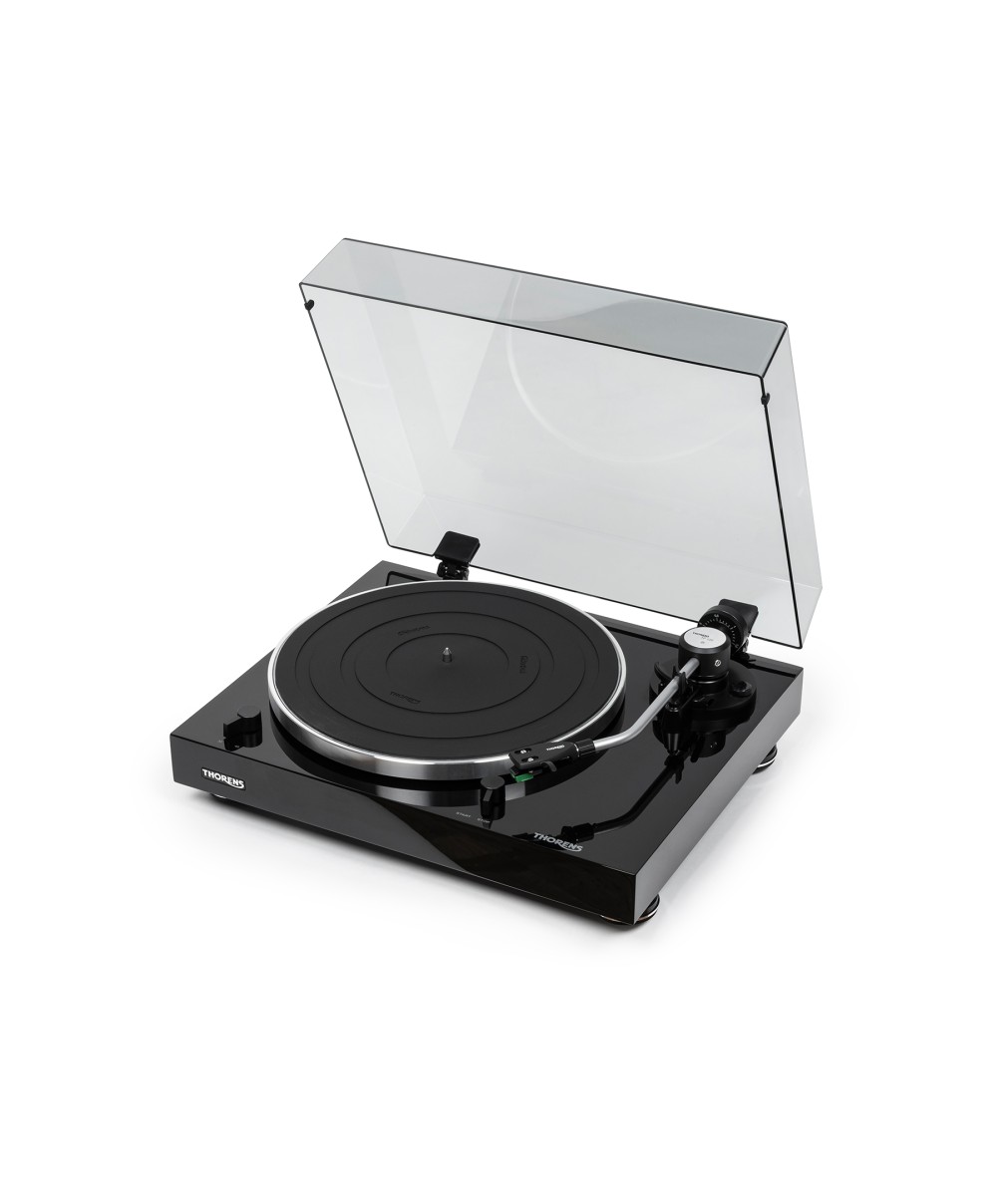 Thorens TD 204 NOIR Platine Vinyle Entrainement Par Courroie - Finition  Noir - Platines Vinyles