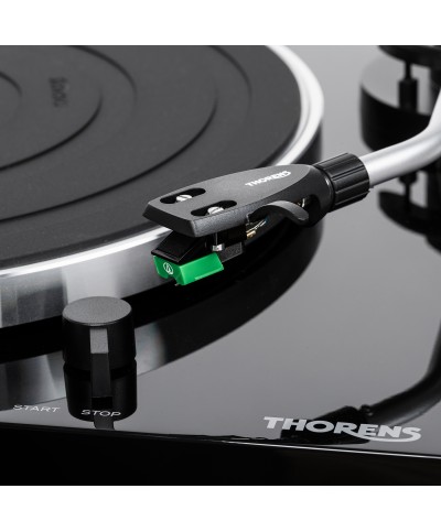 Thorens TD 204 NOIR Platine Vinyle Entrainement Par Courroie - Finition Noir