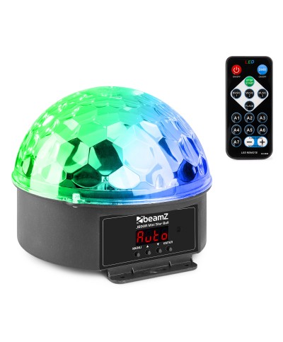 Effet Mini Star Ball Boule LED Noir 6x3W RGBWAP Power Lighting