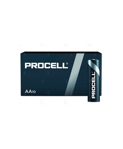 Pile Alcaline Duracell Procell LR6 AA 1,5V High Energy x10