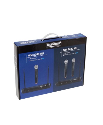 Double micros main VHF - Freq 175
