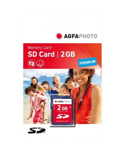 AgfaPhoto SD carte 2GB 133x Premium Cartes SD - Carte Mémoire