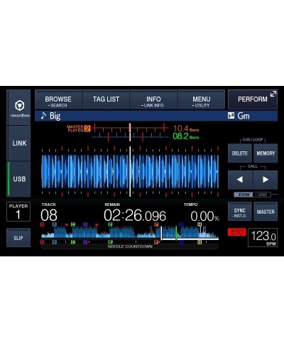 Lecteur PIONEER XDJ-1000MK2 USB