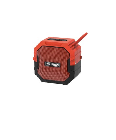 Enceinte Nomade Bluetooth Yourban GETONE 15 RED Compacte Rouge - Enceinte bluetooth