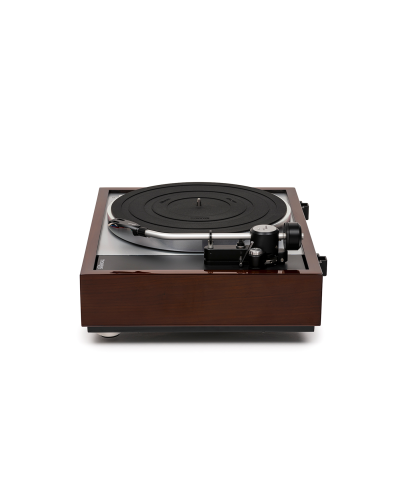 Thorens TD 1600 AVEC TP160 NOYER Platine Vinyle Entrainement Par Courroie Finition Noyer