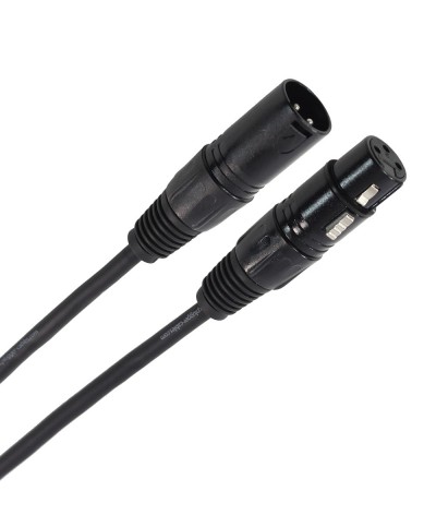 Plugger Câble DMX XLR Femelle 3b - XLR Mâle 3b 3m Easy Câble Dmx